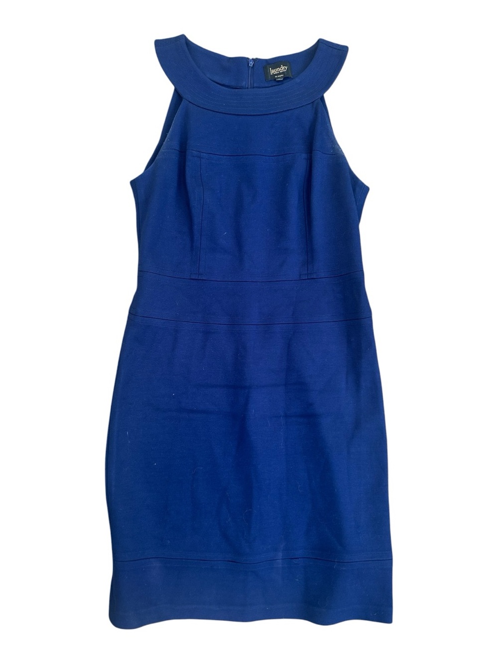 Laundry by Shelli Segal‎ Navy Fitted Dress Lined Size 8 Women’s